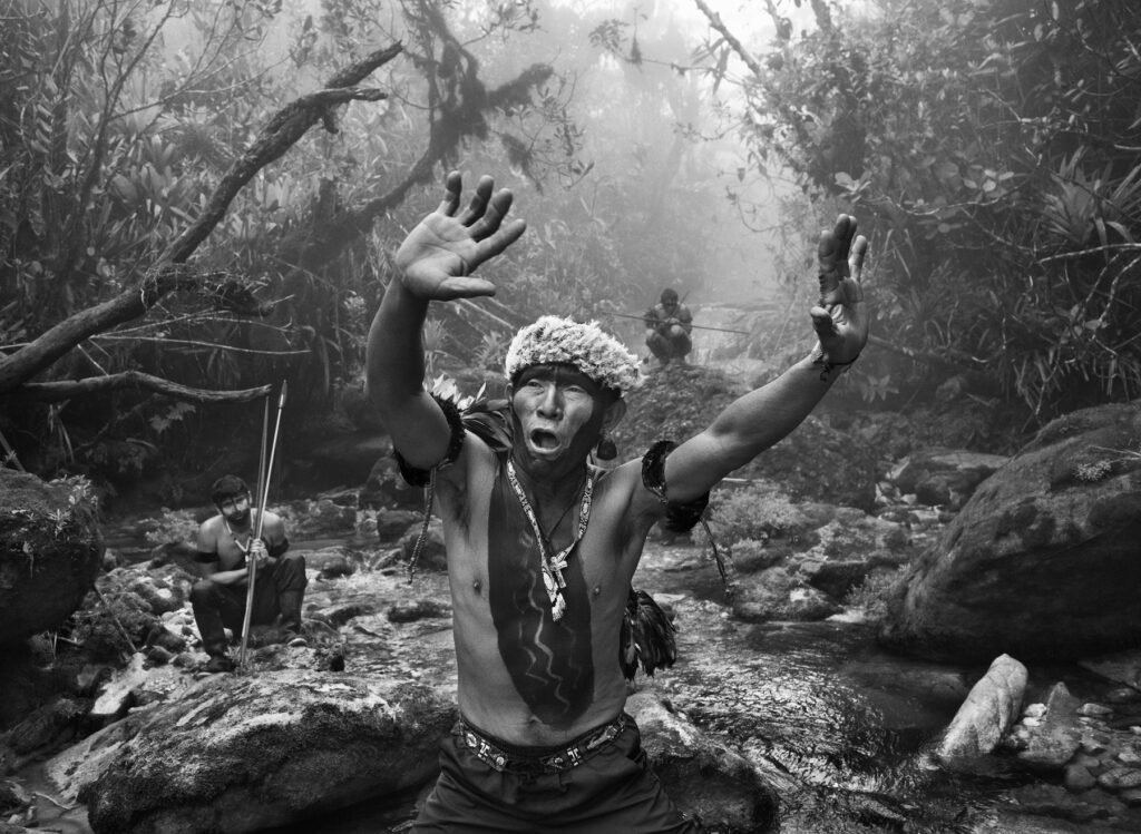 Fotografia de Sebastião Salgado presente na mostra do Paraty em Foco. Fotos: Reprodução