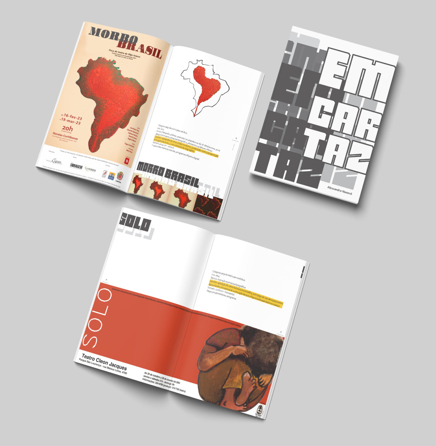 EM CARTAZ: 20 anos de design gráfico do Grupo Obragem viram livro e exposição em Curitiba